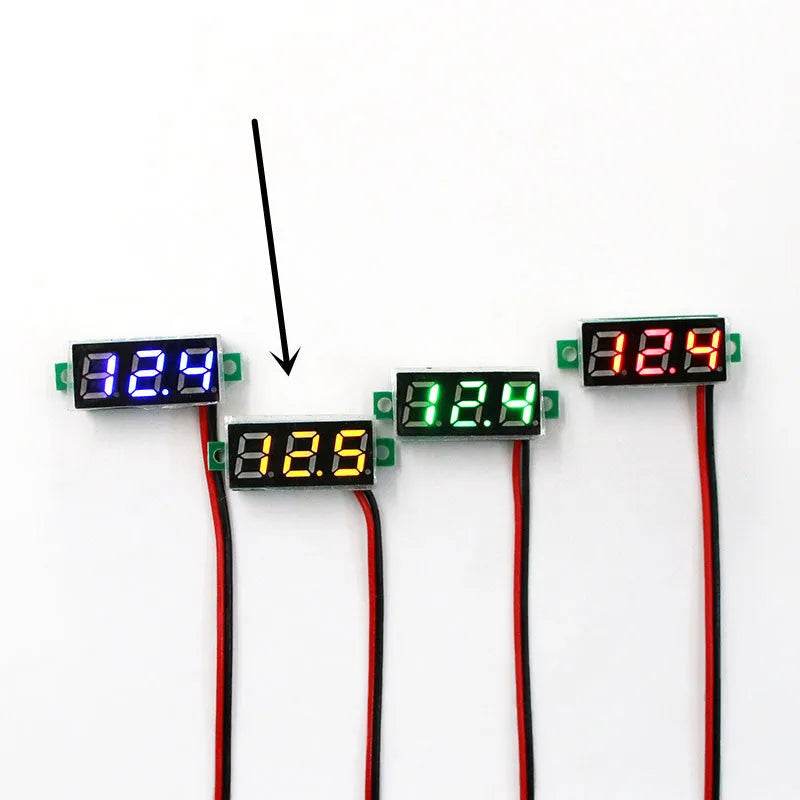 0.28 Ultra-small DC Voltmeter Digital LED Display Adjustable