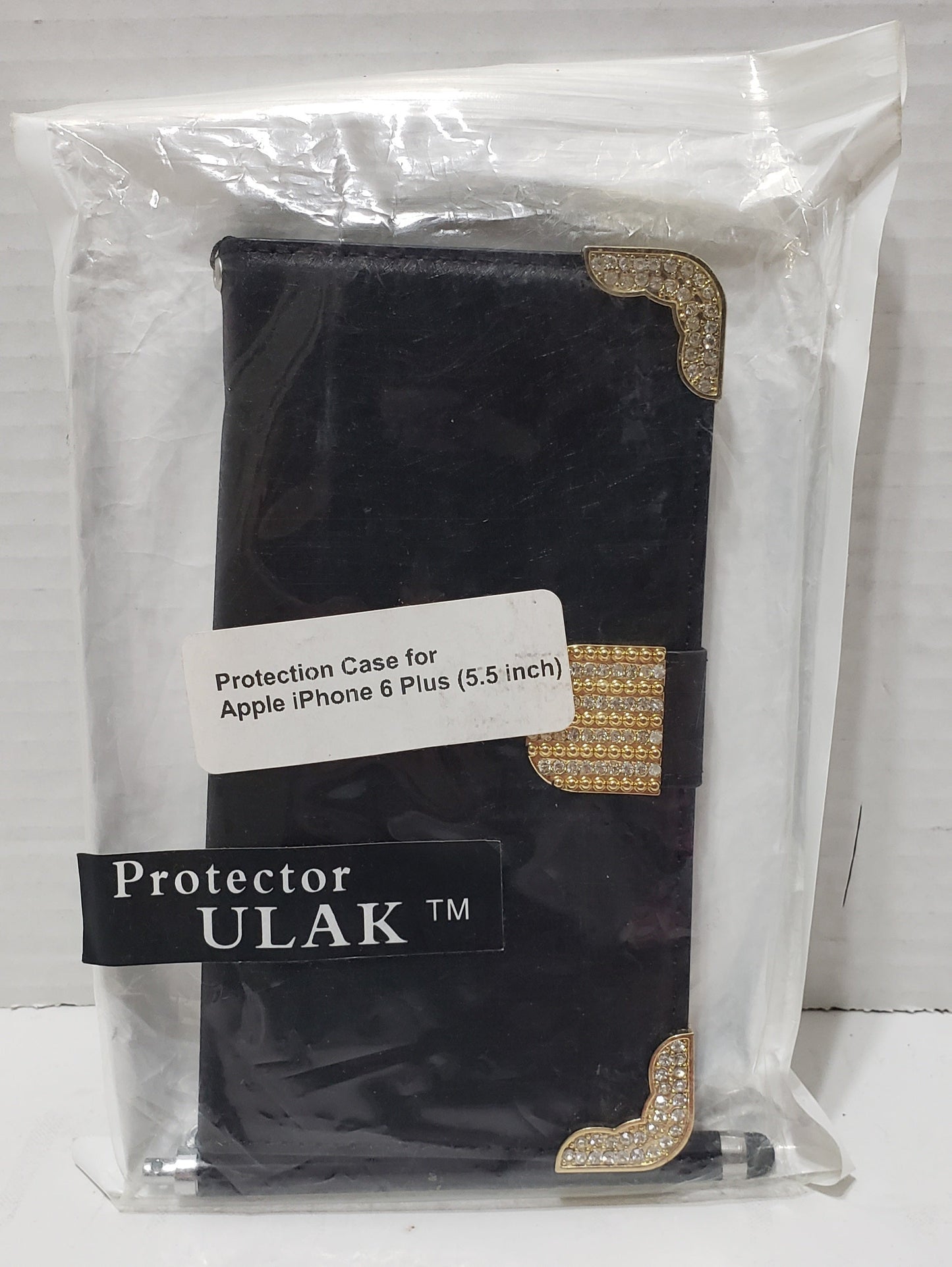 iPhone 6 Plus Phone Case - Jewels - Black/Gold