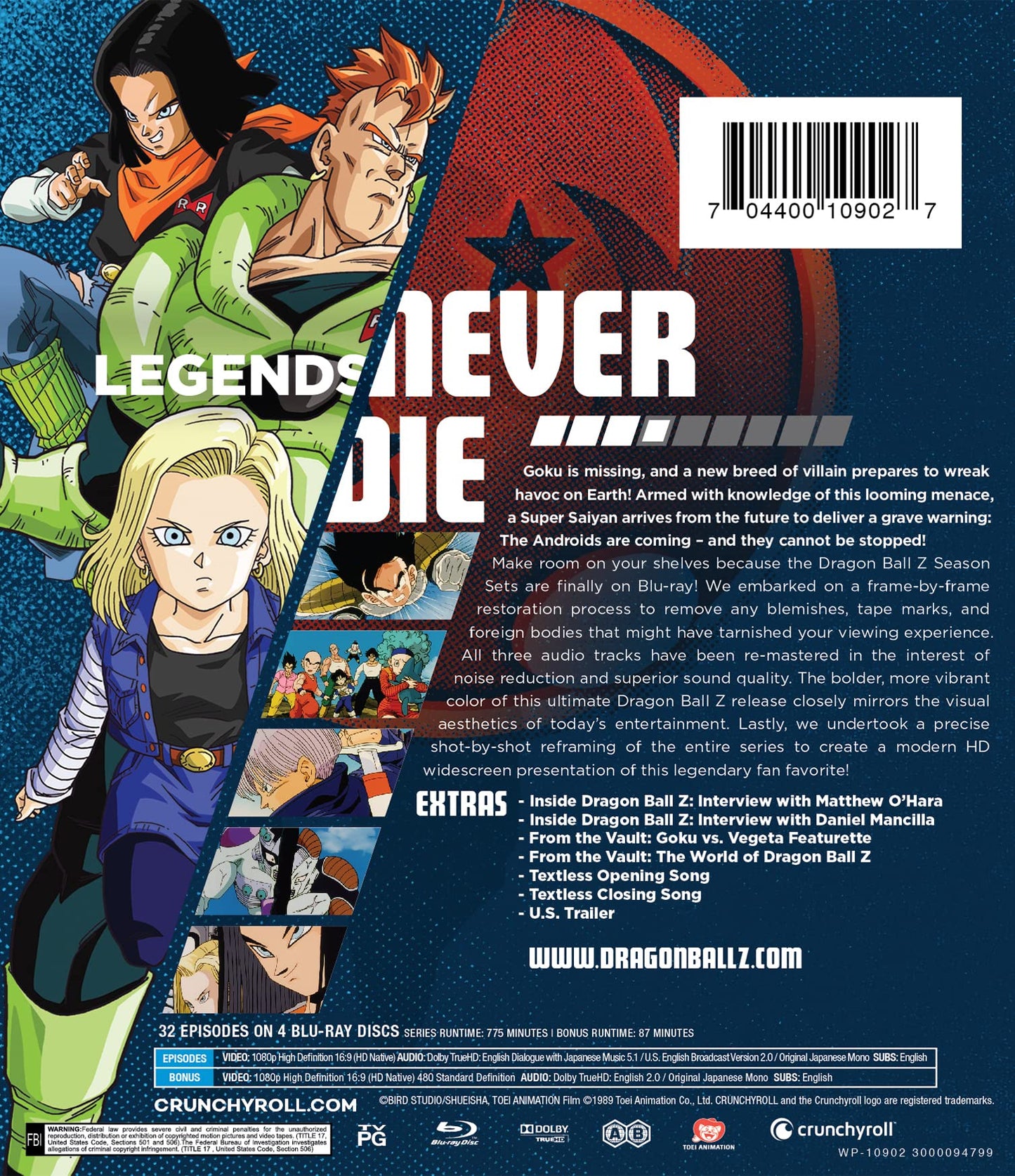 Dragon Ball Z: Season 4 - Blu-Ray