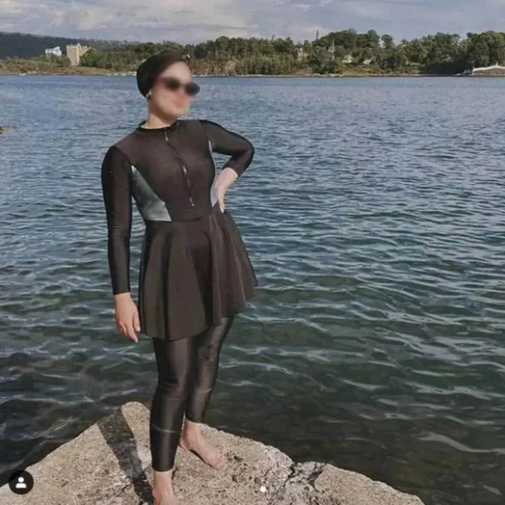 Arab Swimsuit Women's Three-piece Conservative