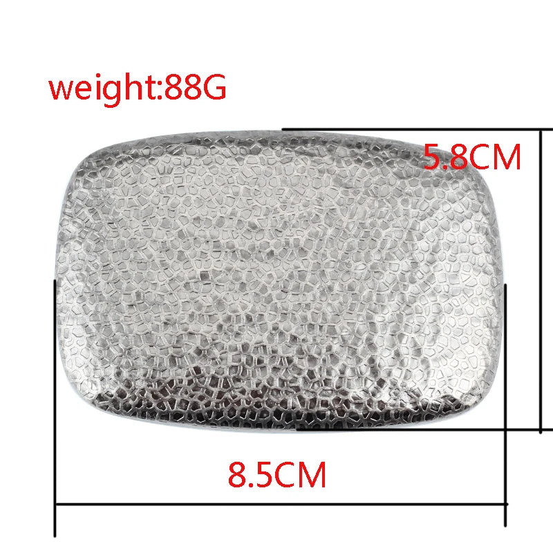 Boucle en alliage contractée 4,0 cm Accessoires de ceinture DIY