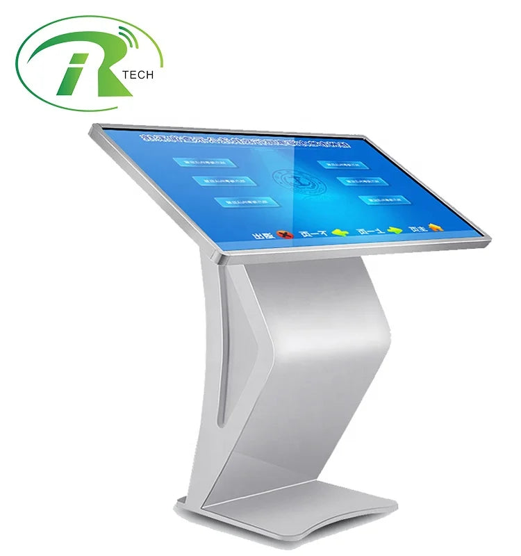 LOGO OEM ODM 21.5 23.6 27 32 43 49 55 Inch Indoor Interactive Information Digital Kiosk Android Smart Video Touch Screen Kiosk