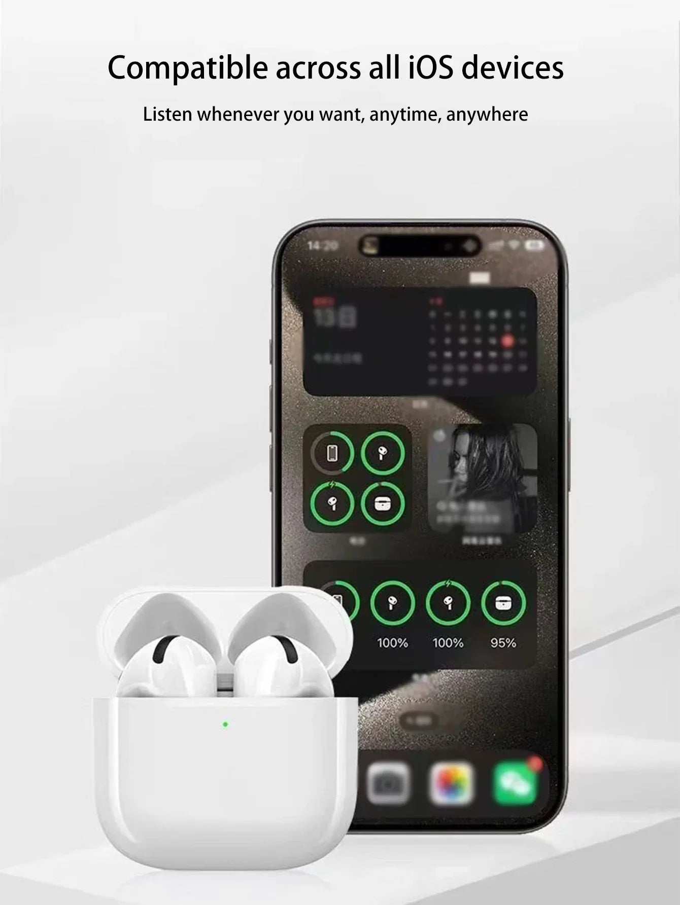 Air Pro True Wireless Bluetooth Earphones ANC Noise Reduction Wireless Headphones Pod Like Pods pro2 Ear Buds For IPhone Android