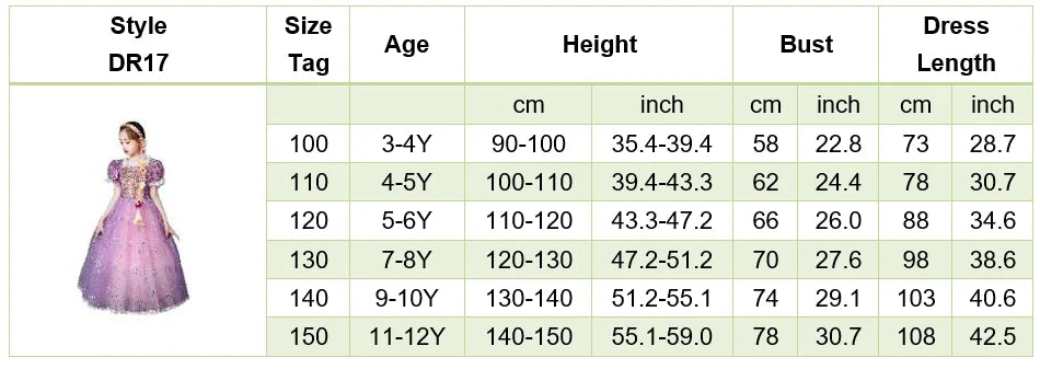 Robe de princesse pour filles, robe d'anniversaire à volants pour enfants, robe de Noël pour enfants,  spectacle, robes de cosplay fantaisie