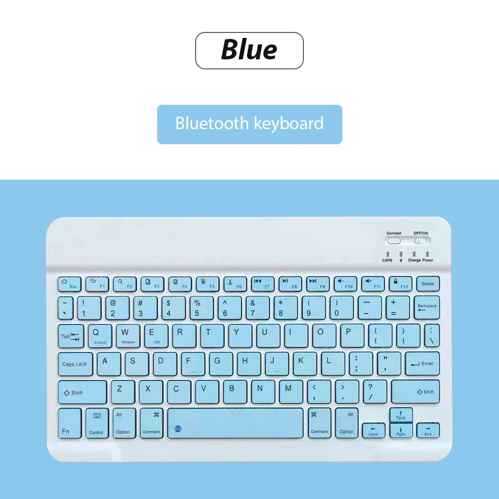 EMTRA Bluetooth Wireless Keyboard Portable Keyboard for Ipad Laptop Tablet Rechargeable Gaming Keyboard for Android IOS Windows