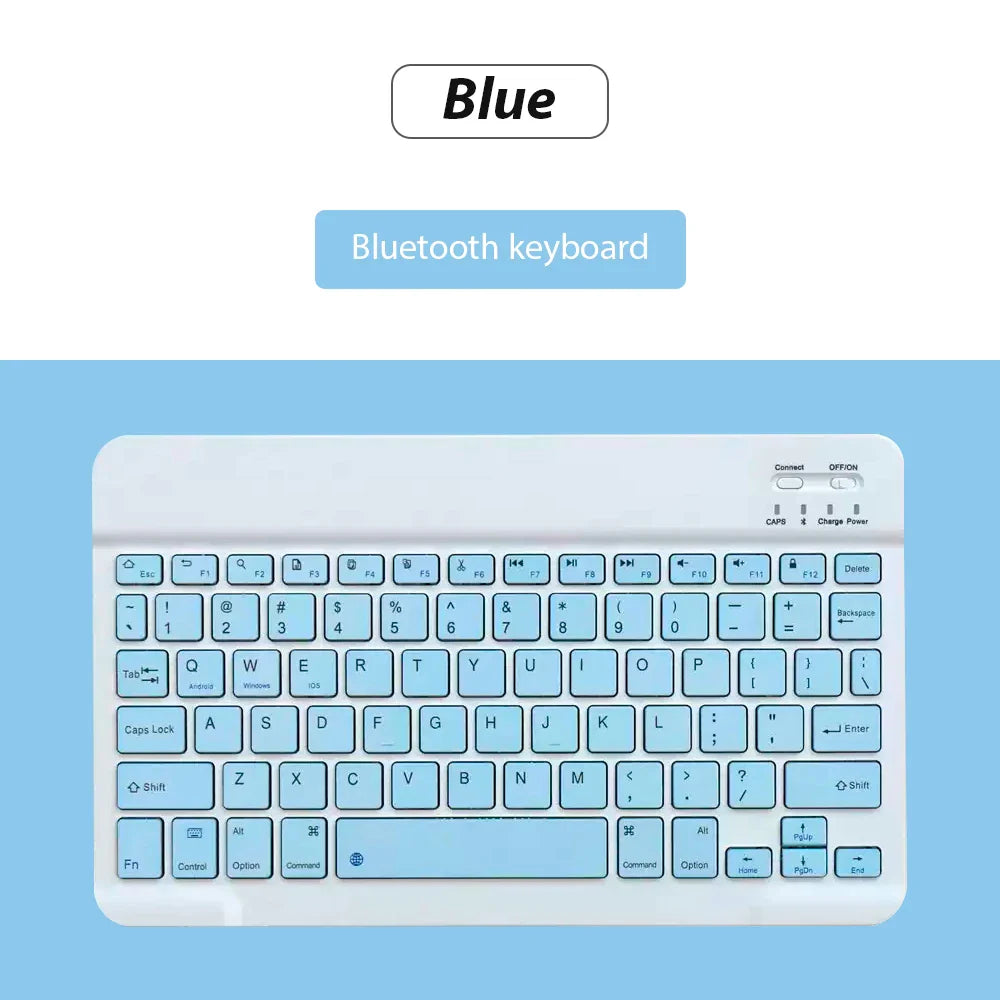 EMTRA Bluetooth Wireless Keyboard Portable Keyboard for Ipad Laptop Tablet Rechargeable Gaming Keyboard for Android IOS Windows