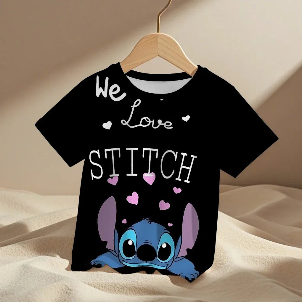 T-shirt imprimé en 3D pour enfants, vêtements d'été unisexes pour garçons et filles, tenue quotidienne décontractée avec