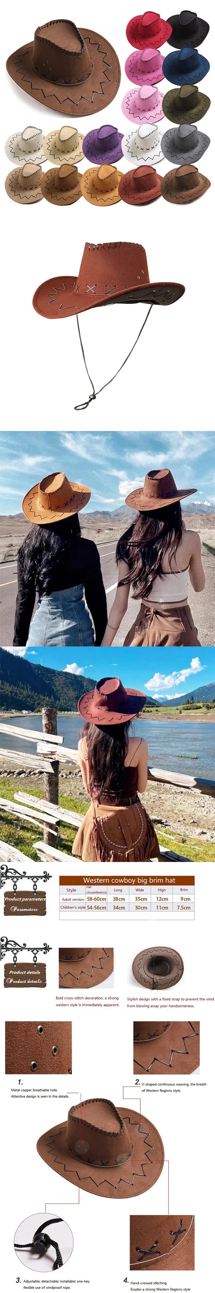 Chapeau de cowboy pour mariée, chapeau de cowgirl, accessoires de cowboy, chapeau de cowboy pour femme, NZM02
