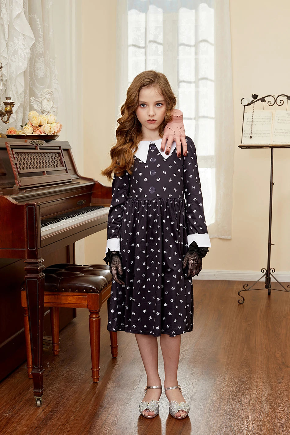 Robe de princesse pour filles, robe d'anniversaire à volants pour enfants, robe de Noël pour enfants,  spectacle, robes de cosplay fantaisie