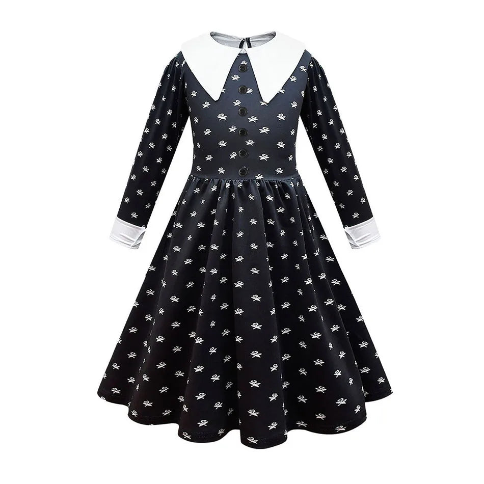 Robe de princesse pour filles, robe d'anniversaire à volants pour enfants, robe de Noël pour enfants,  spectacle, robes de cosplay fantaisie
