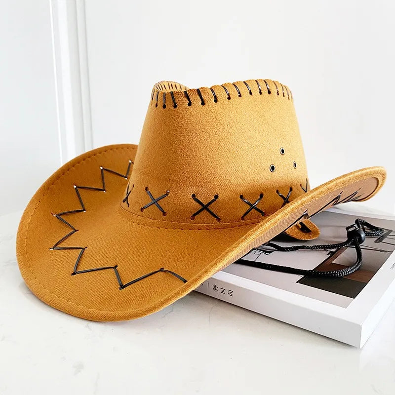 Chapeau de cowboy pour mariée, chapeau de cowgirl, accessoires de cowboy, chapeau de cowboy pour femme, NZM02