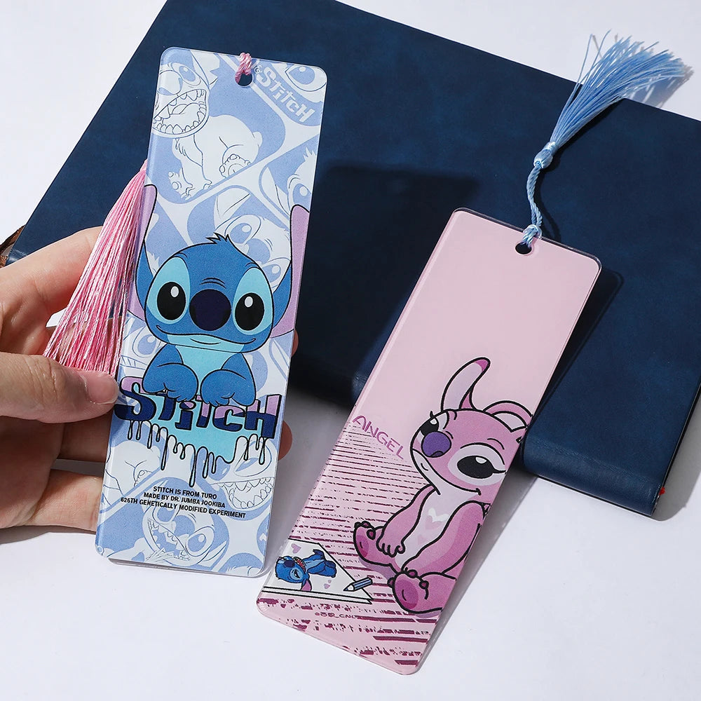 Marque-pages en acrylique mignons, accessoires de lecture pour amateurs de livres, marque-pages d'animation, cadeaux pour femmes