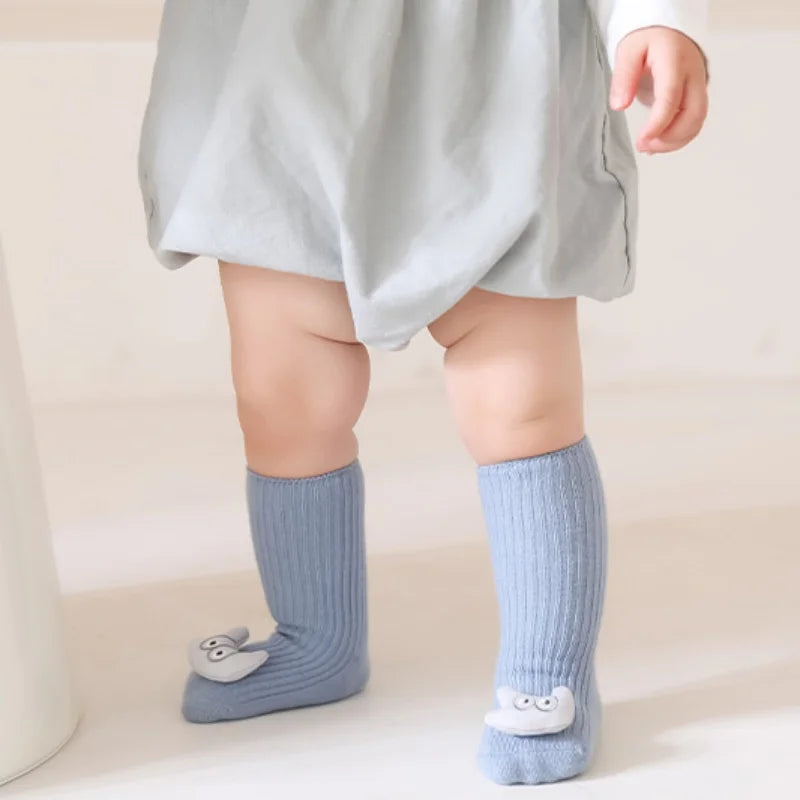 Infant Baby Socks For Boys Girls Autumn Winter Toddler Newborn Floor Anti Slip Sock With Cartoon Soft Cute Home Kids Boy Socks