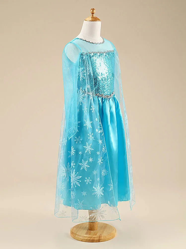 Robe de princesse pour filles, costume de Cosplay pour enfants, vêtements d'Halloween, de carnaval, d'anniversaire, costume de princesses pour enfants