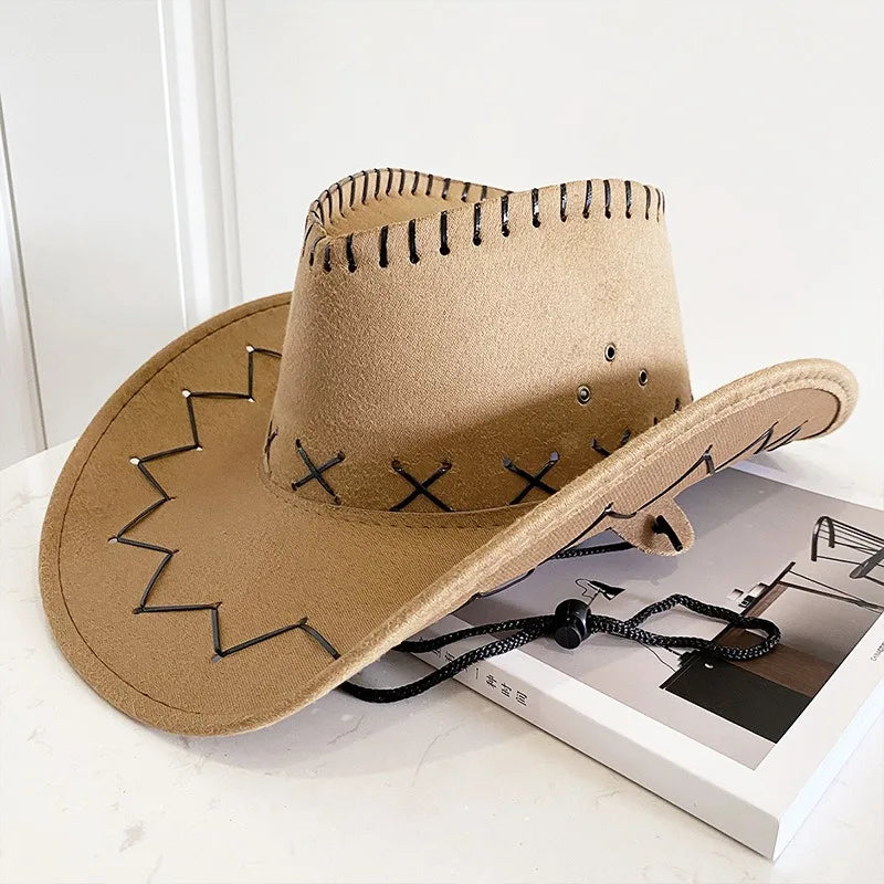 Chapeau de cowboy pour mariée, chapeau de cowgirl, accessoires de cowboy, chapeau de cowboy pour femme, NZM02