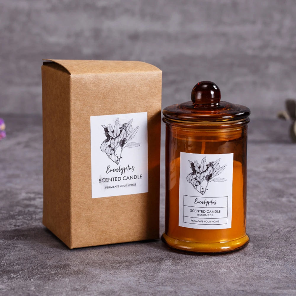 Bougies d'aromathérapie, cire de soja, petits théBougies d'aromathérapie, cire de soja, petits pots à thé, cadeau parfumé, cadeau à porter à la main Jars, Fragrance Gift, Handheld Gift