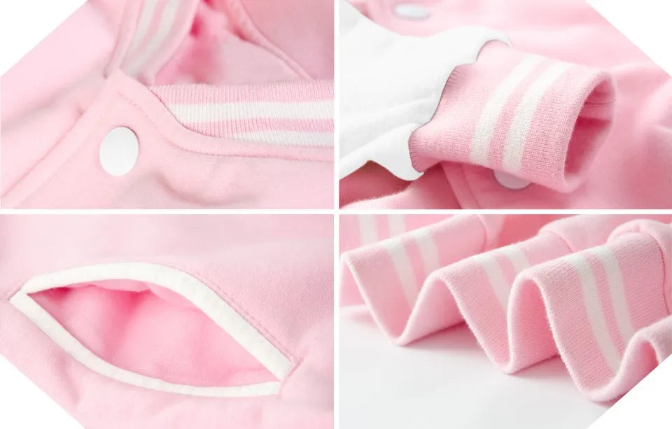 Veste de baseball Lilo Stitchou pour hommes et femmes, style hip-hop, Harajuku, streetwear, pour enfants, garçons et filles, manteaux amples pour l'université