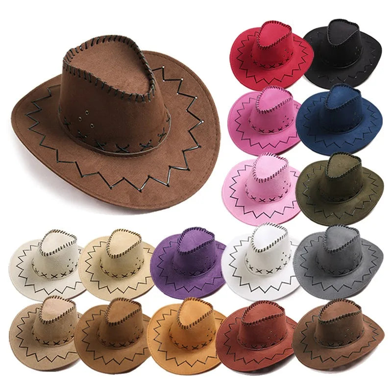 Chapeau de cowboy pour mariée, chapeau de cowgirl, accessoires de cowboy, chapeau de cowboy pour femme, NZM02