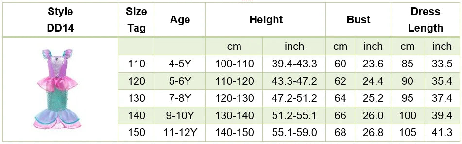 Robe de princesse pour filles, robe d'anniversaire à volants pour enfants, robe de Noël pour enfants,  spectacle, robes de cosplay fantaisie