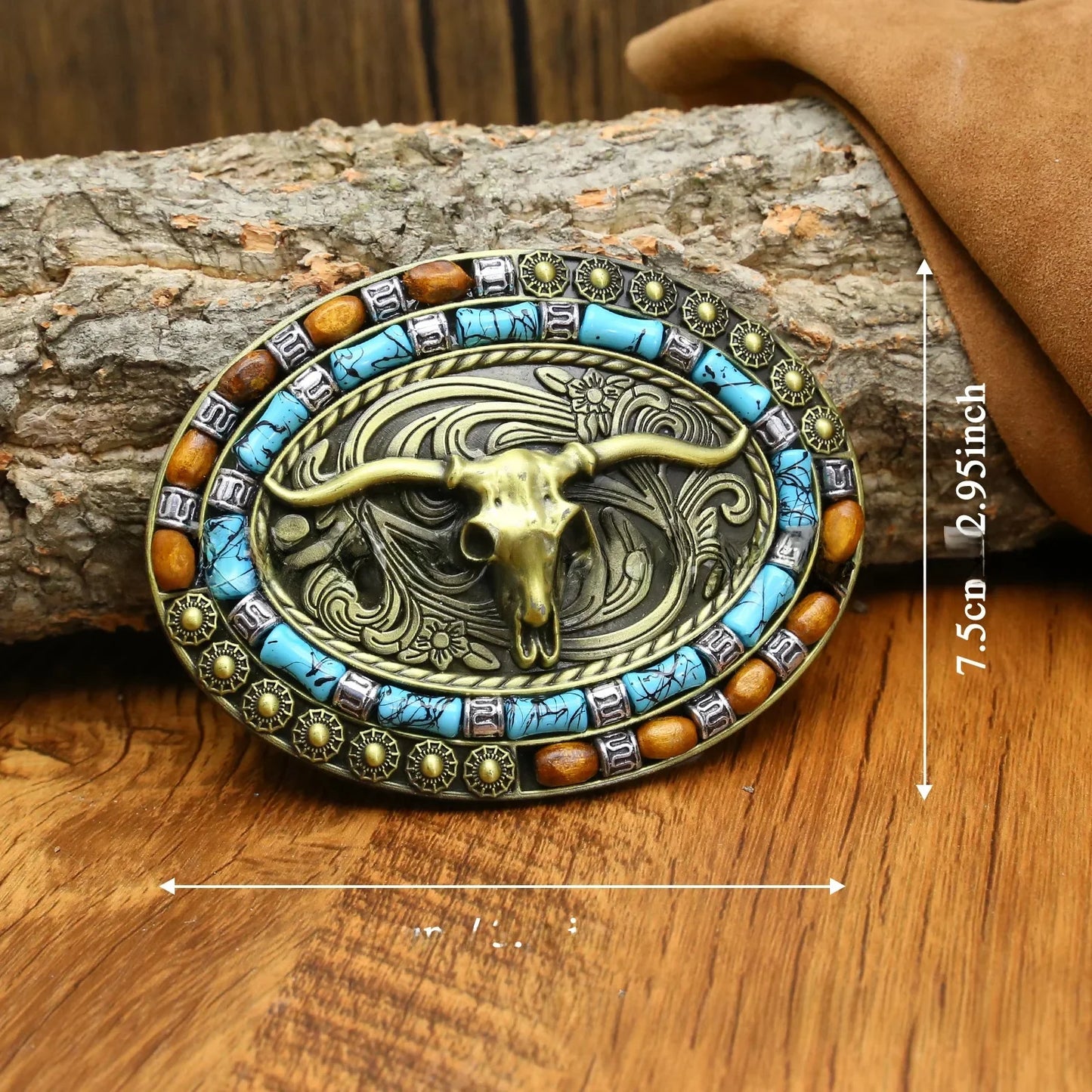 Ceinture ajustable en cuir style cowboy western, style punk, estampage en alliage, boucle de ceinture rétro américaine pour homme, accessoire de mode