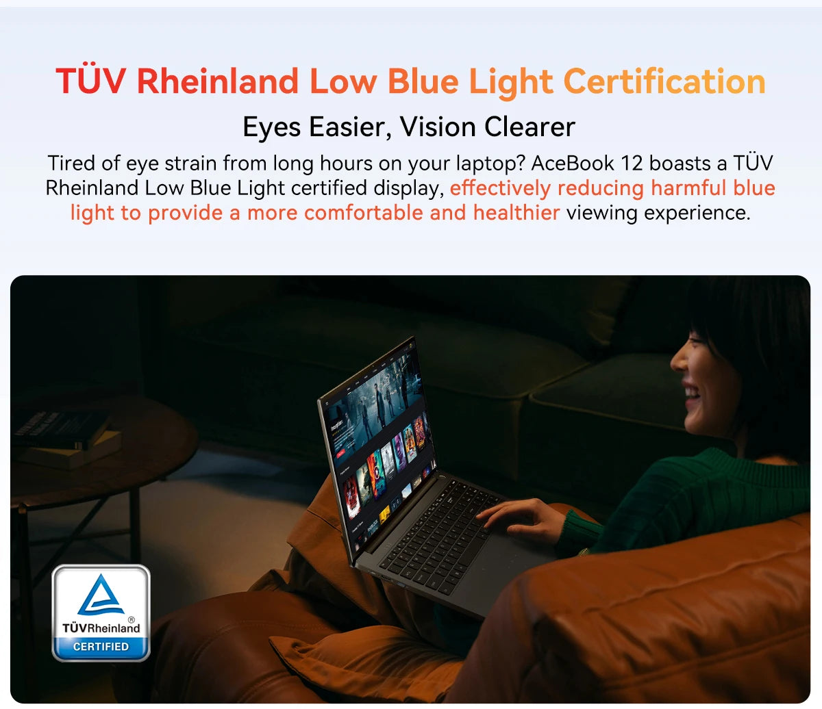 Ordinateur portable Blackview AceBook 12 Win 11 16'' FHD IPS, Intel I5-1030NG7, 16 Go de RAM, 512 Go de SSD, bouton d'alimentation 2 en 1 avec empreinte numérique