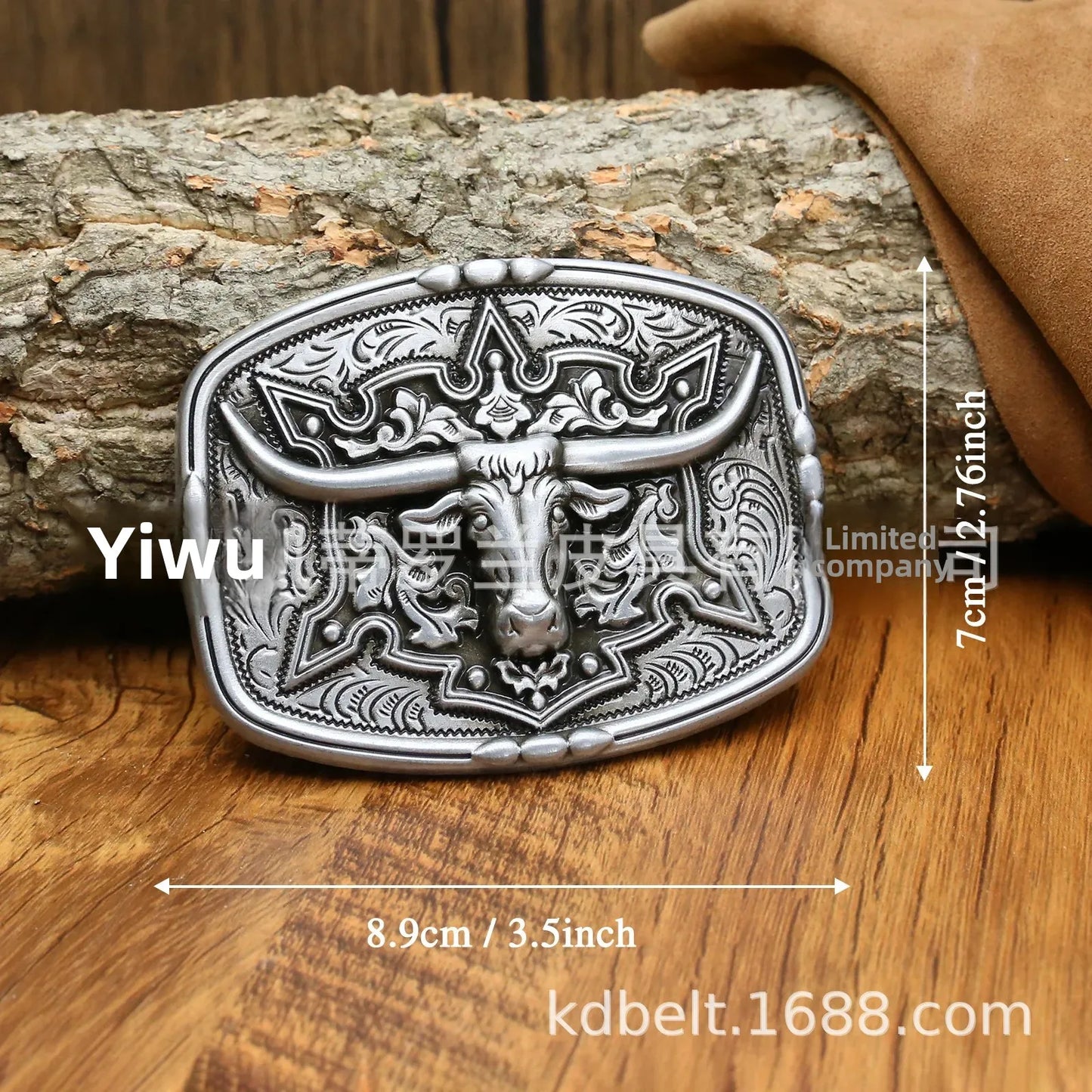 Ceinture ajustable en cuir style cowboy western, style punk, estampage en alliage, boucle de ceinture rétro américaine pour homme, accessoire de mode