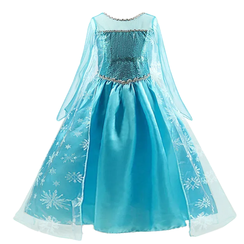 Robe de princesse pour filles, costume de Cosplay pour enfants, vêtements d'Halloween, de carnaval, d'anniversaire, costume de princesses pour enfants