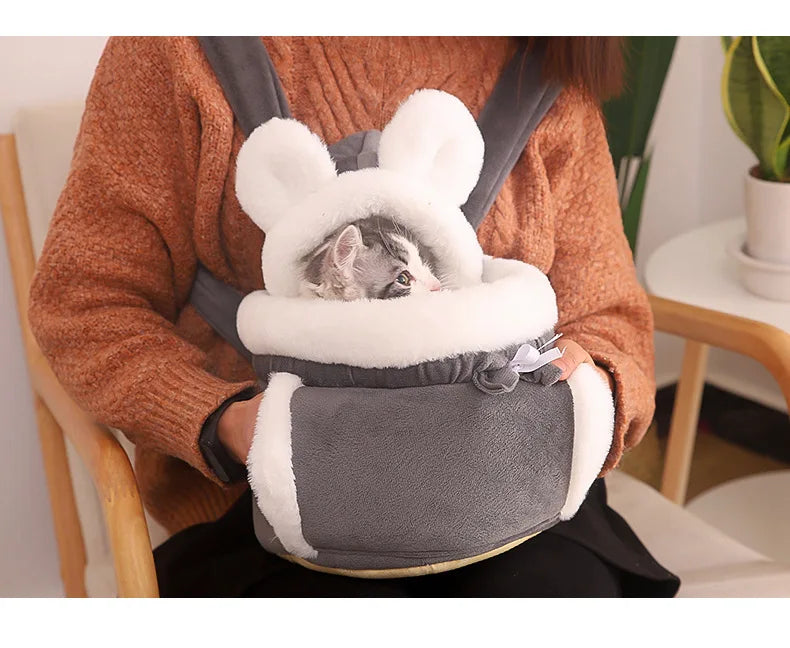 Sac à dos pour animaux de compagnie pour activités de plein air, grande capacité pour chiens de petite et moyenne taille, sac à dos portable pour chats, voyage et randonnée
