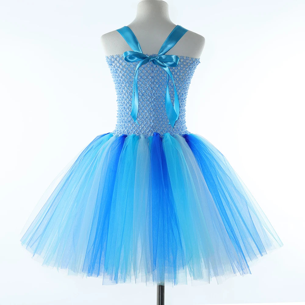 Costume pour filles, robe tutu de chien de berger de dessin animĂ©,  costumes de chiot de chien d'animal pour enfants, dĂ©guisement de fĂȘte d'Halloween pour tout-petits