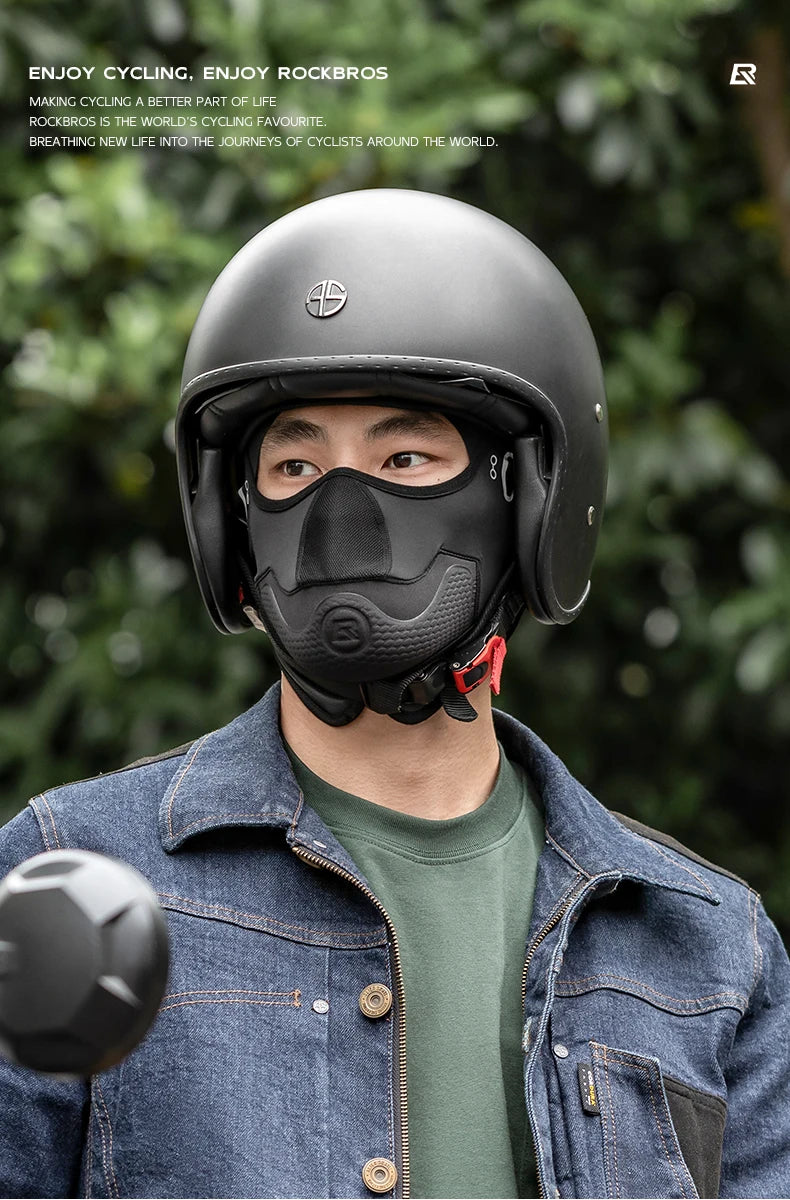 ROCKBROS - Cagoule de cyclisme d'été cool, protection UV, écharpe de randonnée, chapeau en soie glacée, couvre-visage, doublure de casque de vélo de sport