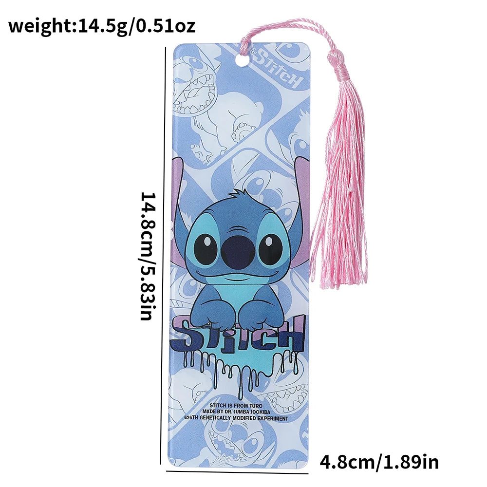 Marque-pages en acrylique mignons, accessoires de lecture pour amateurs de livres, marque-pages d'animation, cadeaux pour femmes