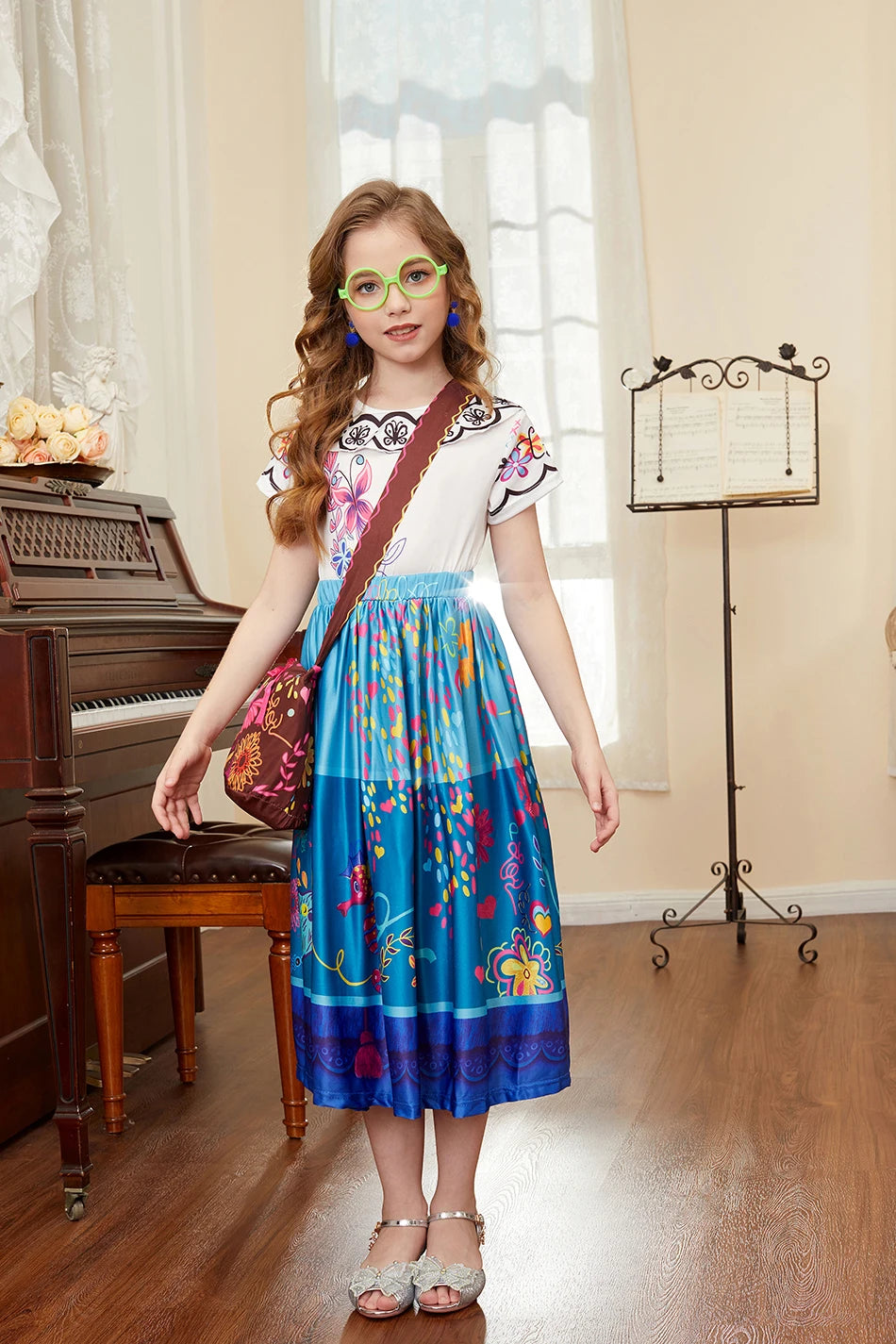 Robe de princesse pour filles, robe d'anniversaire à volants pour enfants, robe de Noël pour enfants,  spectacle, robes de cosplay fantaisie