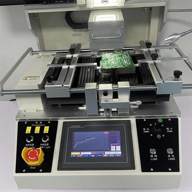 LYBGA G700 5300W Station de retouche optique BGA à air chaud haute précision pour la réparation de cartes PCB et la machine à souder