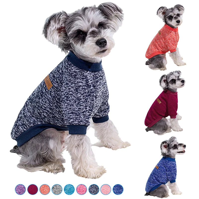 Veste d'hiver chaude pour chiots et chats, vĂȘtements pour petits chiens, chihuahuas, schnauzers, carlins, sweat-shirts, costumes dĂ©contractĂ©s pour animaux de compagnie
