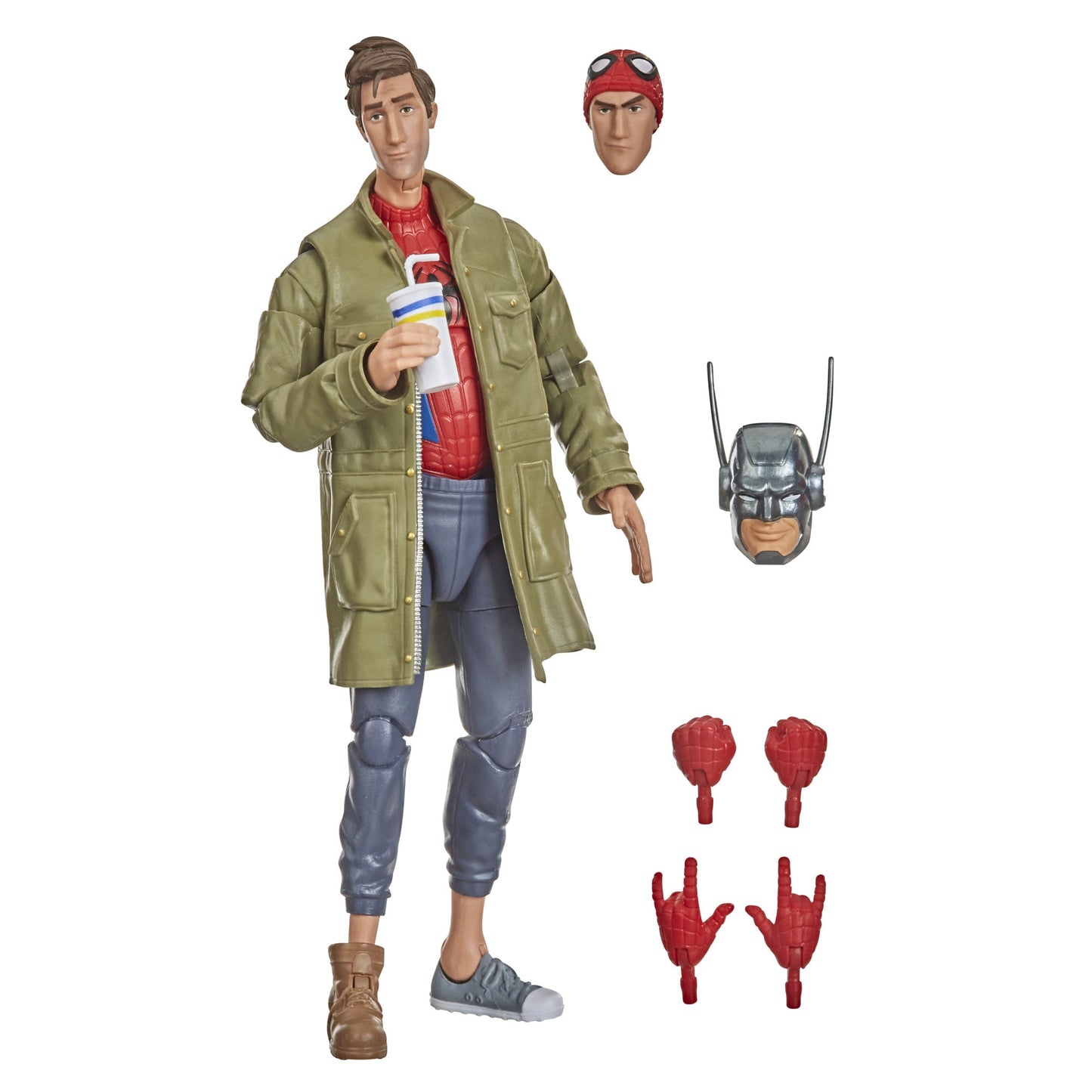Hasbro Marvel Legends Series Spider-Man: Into the Spider-Verse Peter B. Parker 6-inch Collectible Action Figure