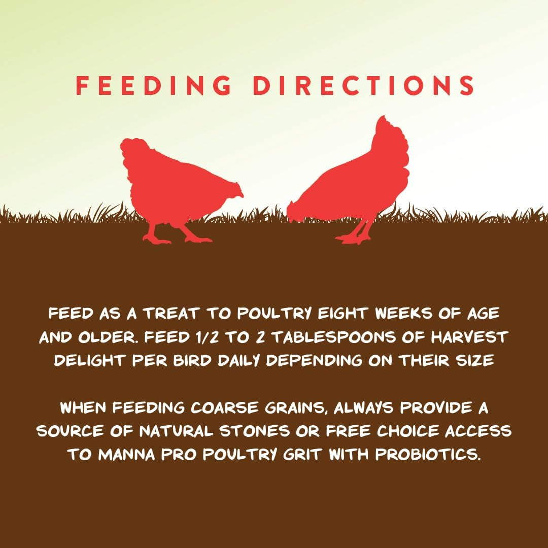 0013690219 Harvest Delight Poultry Treat for Chicken, 2.5-Pound