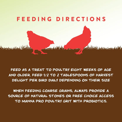 0013690219 Harvest Delight Poultry Treat for Chicken, 2.5-Pound