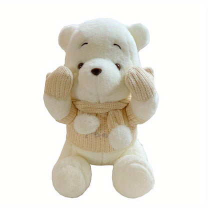 Peluche jolie ourson, poupée en peluche animée, cadeau d'anniversaire, décoration, idéal pour les fans d'ourson♥️