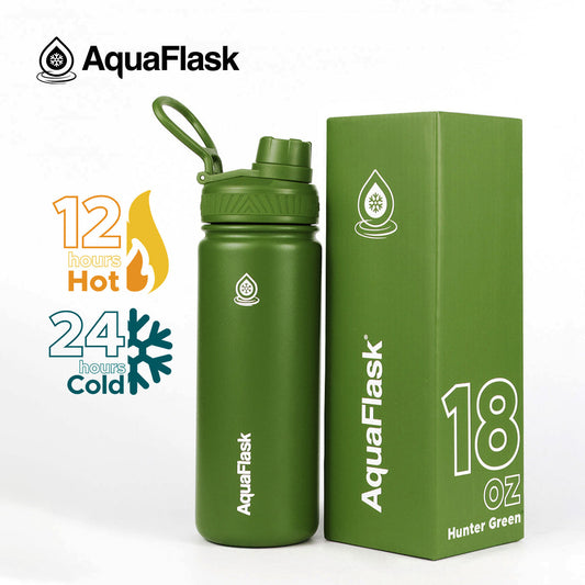 AquaFlask Original Vacuum Insulated Water Bottles 530ml (18oz)