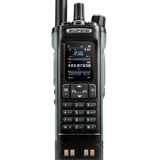 YDC TECH Baofeng DM-32C 2m/70cm FM DMR Amateur Handheld Transceiver