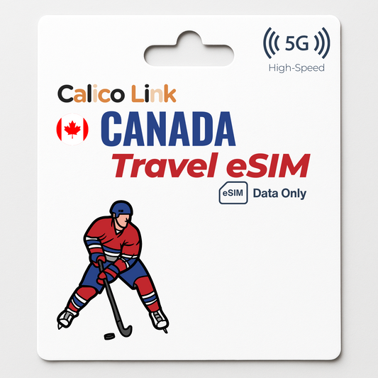 Canada Travel eSIM 5G/LTE Data
