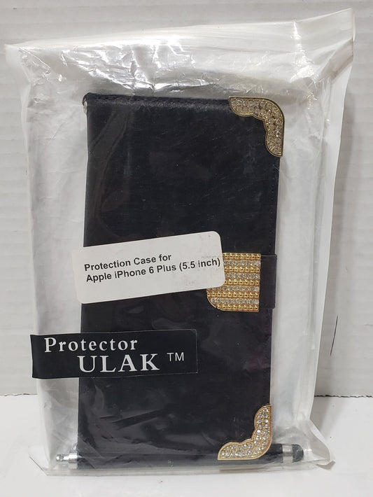 iPhone 6 Plus Phone Case - Jewels - Black/Gold