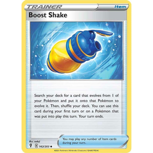 Boost Shake (142/203) (SWSH07)