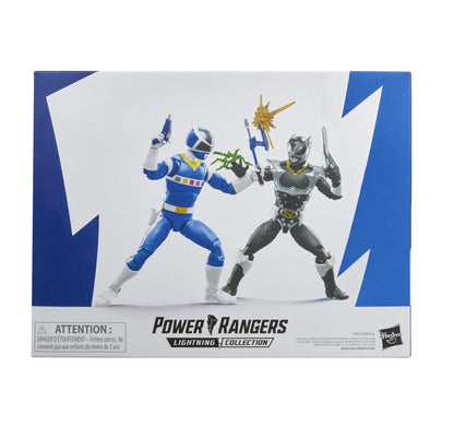Power Rangers Lightning Collection In Space Blue Ranger Vs. Silver Psycho Ranger