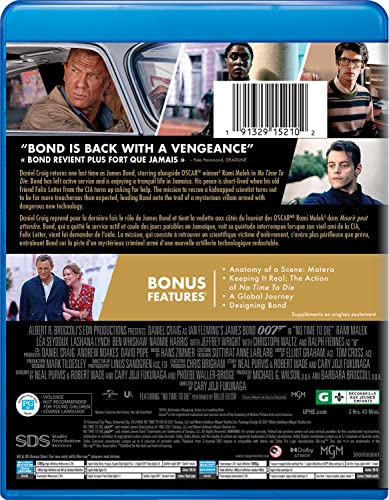 007 / No Time to Die (2021) - Blu-Ray/DVD