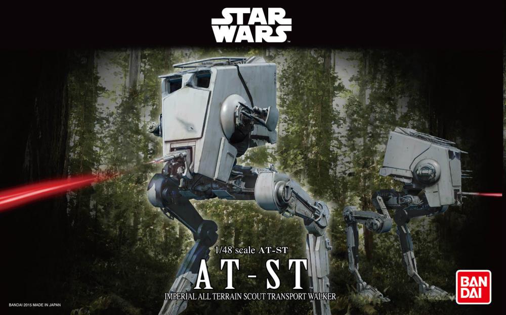 Bandai Star Wars AT-ST (Return of the Jedi) 1/48 Scale Model Kit