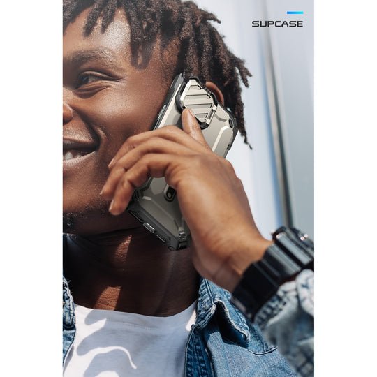 iPhone 15 Pro Max 6.7 inch Unicorn Beetle MAG XT MagSafe Case-Titan Gray