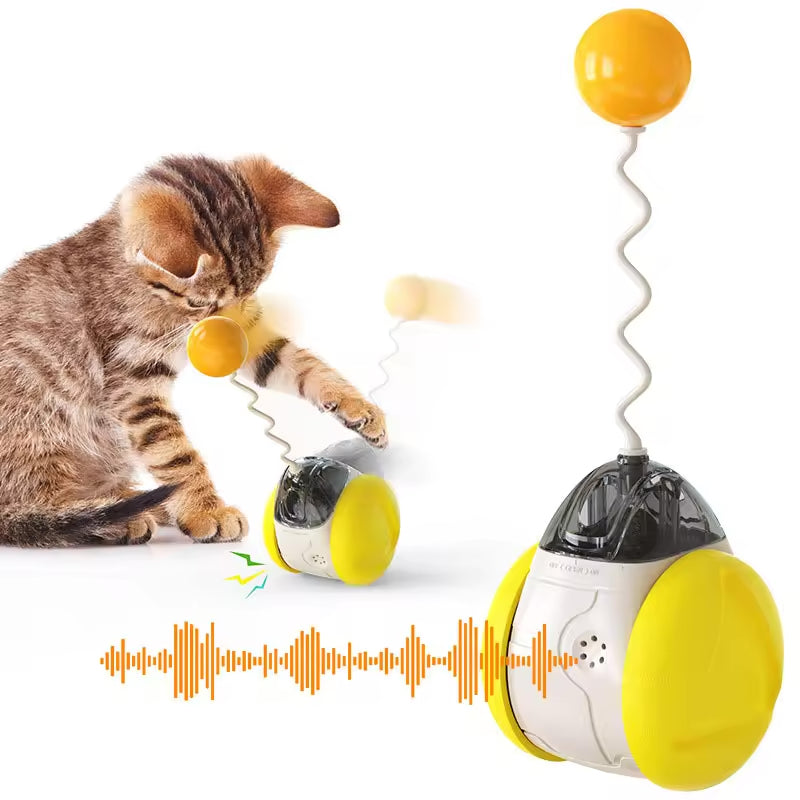 Interactive Squeaky Balance Toy – Fun for Dogs & Cats