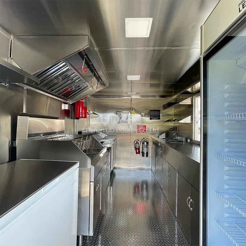 Urdream New Arrival Wholesale Price Food Trucks USA Australia Standard Concession Food Trailer Taco Hamburger Fast Food Truck