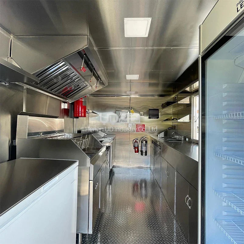 Urdream New Arrival Wholesale Price Food Trucks USA Australia Standard Concession Food Trailer Taco Hamburger Fast Food Truck